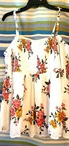 Floral off the shoulder top